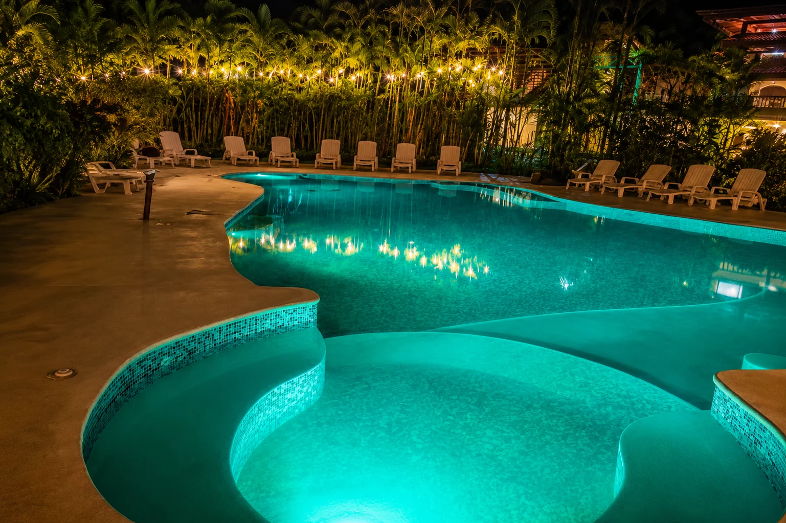After Dark at Arenal Backpackers Resort